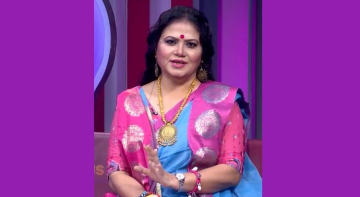 দীর্ঘদিন পর টিভিতে উপস্থাপনায় আরজুমান্দ আরা বকুল
